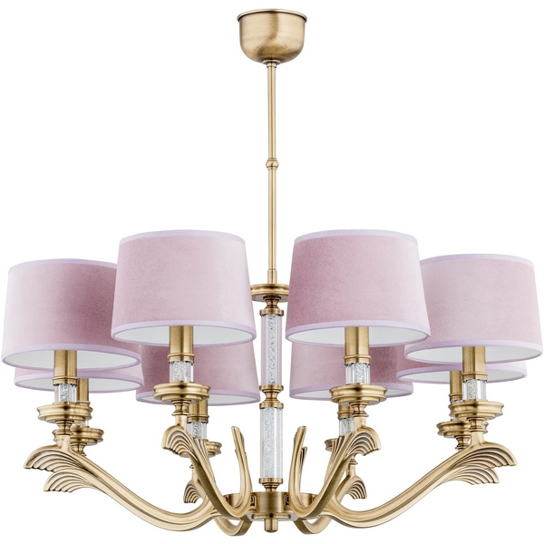 Потолочная люстра Kutek Sparone SPA-ZW-8(P/A), Розовый, Sparone SPA-ZW-8(P/A) 
Потолочная люстра Kutek Sparone SPA-ZW-8(P/A), Розовый, Sparone SPA-ZW-8(P/A)