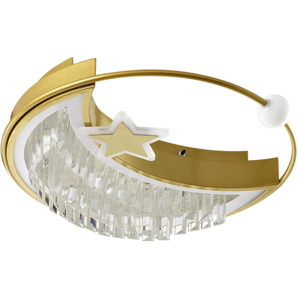 Потолочный светильник светодиодный хрустальный с пультом с регулировкой цветовой температуры LED4U LED4U L8024-450 GD, Золото, LED4U L8024-450 GD
Потолочный светильник светодиодный хрустальный с пультом с регулировкой цветовой температуры LED4U LED4U L8024-450 GD, Золото, LED4U L8024-450 GD