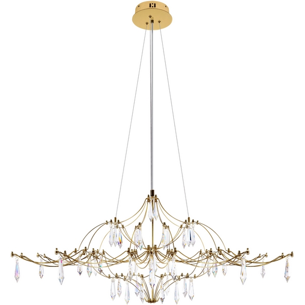 Подвесная люстра светодиодная Loft It Mira 10587/1000 Gold Asfour, Золото, Mira 10587/1000 Gold Asfour
Подвесная люстра светодиодная Loft It Mira 10587/1000 Gold Asfour, Золото, Mira 10587/1000 Gold Asfour