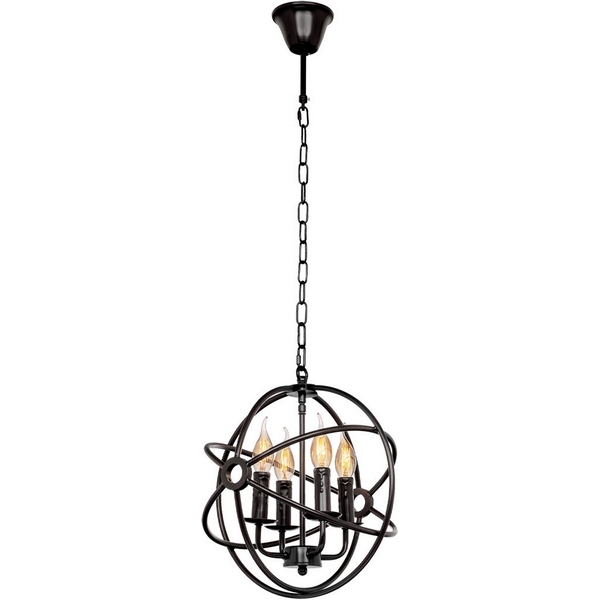Изображение товара Подвесная люстра Loft It Foucaults Orb LOFT1192-4 подсвечник