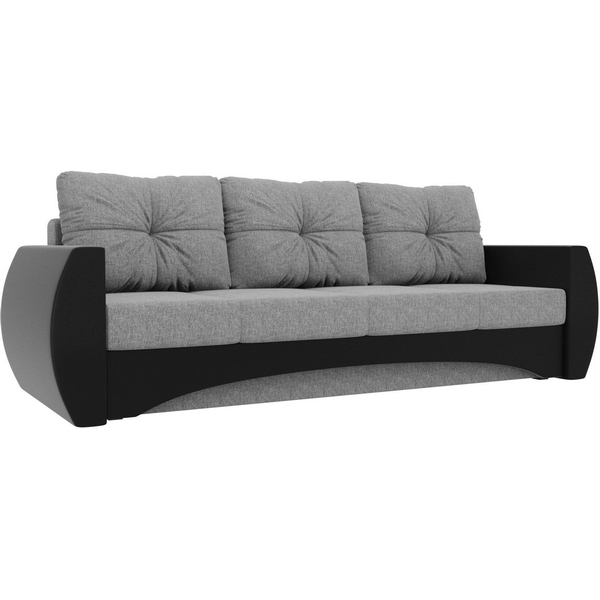 Диван прямой Сатурн (основа рогожка серая, компаньон экокожа черная) Лига Диванов 101038, Сатурн 101038 
Диван прямой Сатурн (основа рогожка серая, компаньон экокожа черная) Лига Диванов 101038, Сатурн 101038