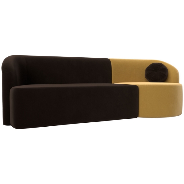 Прямой диван Лига-027 угол правый (Микровельвет/Коричневый,Желтый) Лига Диванов 119543, Лига-027 119543
Прямой диван Лига-027 угол правый (Микровельвет/Коричневый,Желтый) Лига Диванов 119543, Лига-027 119543