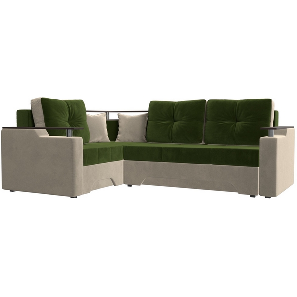 Угловой диван Комфорт левый (основа микровельвет зеленый, компаньон микровельвет бежевый) Лига Диванов 27931L, Бежевый;зеленый, Комфорт 27931L
Угловой диван Комфорт левый (основа микровельвет зеленый, компаньон микровельвет бежевый) Лига Диванов 27931L, Бежевый;зеленый, Комфорт 27931L