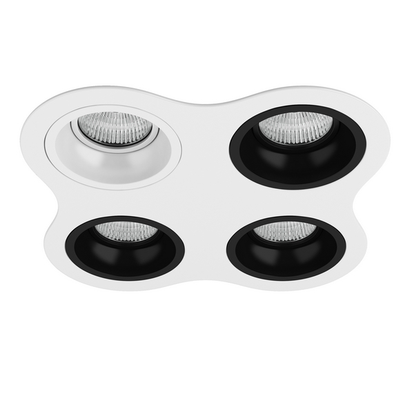 Встраиваемый светильник Lightstar Domino D64606070707, Черно-белый, Domino D64606070707
Встраиваемый светильник Lightstar Domino D64606070707, Черно-белый, Domino D64606070707