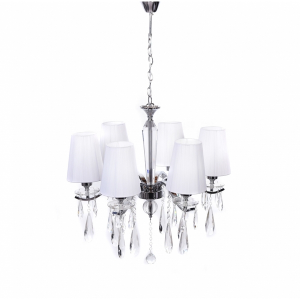 Подвесной светильник LDP 1726-6 CHR Lumina Deco Alessia, Белый, Alessia LDP 1726-6 CHR
Подвесной светильник LDP 1726-6 CHR Lumina Deco Alessia, Белый, Alessia LDP 1726-6 CHR