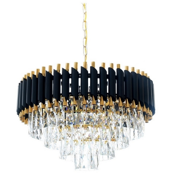 Подвесная каскадная люстра хрустальная Lumina Deco LDP 6003-550 BK+F.GD, Золото, LDP 6003-550 BK+F.GD
Подвесная каскадная люстра хрустальная Lumina Deco LDP 6003-550 BK+F.GD, Золото, LDP 6003-550 BK+F.GD