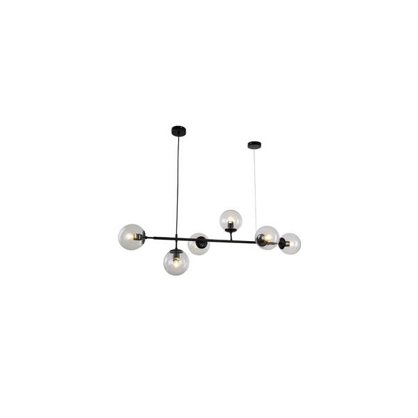 Подвесной светильник LDP 6034-6 BK Lumina Deco Ceredo, Черный, Ceredo LDP 6034-6 BK
Подвесной светильник LDP 6034-6 BK Lumina Deco Ceredo, Черный, Ceredo LDP 6034-6 BK