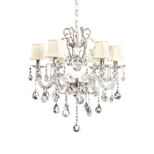 Подвесная люстра хрустальная Bianca LDP 66251-6 (Lumina Deco), Белый, BIANCA LDP 66251-6
Подвесная люстра хрустальная Bianca LDP 66251-6 (Lumina Deco), Белый, BIANCA LDP 66251-6