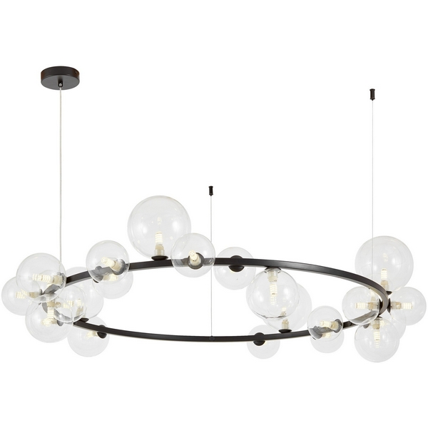 Подвесной светильник Lumina Deco Merido LDP 7033-24 BK+CL, Прозрачный, Merido LDP 7033-24 BK+CL
Подвесной светильник Lumina Deco Merido LDP 7033-24 BK+CL, Прозрачный, Merido LDP 7033-24 BK+CL