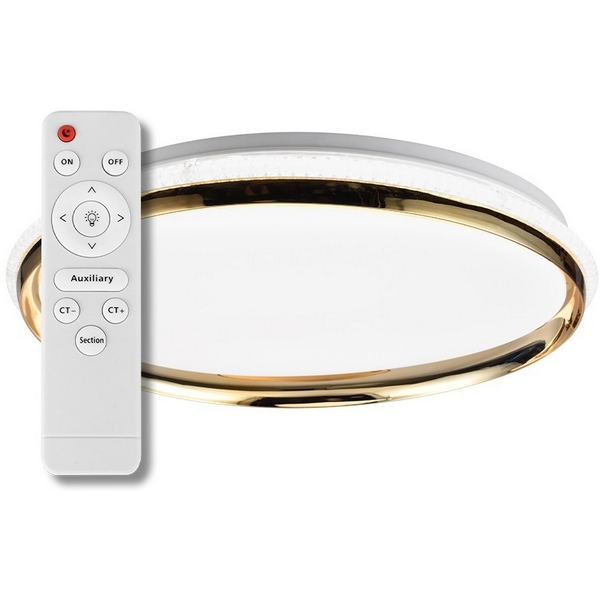 Светодиодный светильник потолочный 3000-6500K, 5100лм с ПДУ Lumin'arte Gelios CLL40, Gelios CLL40
Светодиодный светильник потолочный 3000-6500K, 5100лм с ПДУ Lumin'arte Gelios CLL40, Gelios CLL40