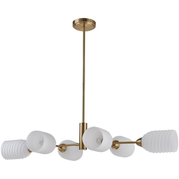 Потолочная люстра на штанге Lumion Monroe 6512/6C латунь E14 6*40W 220V, Белый, MONROE 6512/6C
Потолочная люстра на штанге Lumion Monroe 6512/6C латунь E14 6*40W 220V, Белый, MONROE 6512/6C