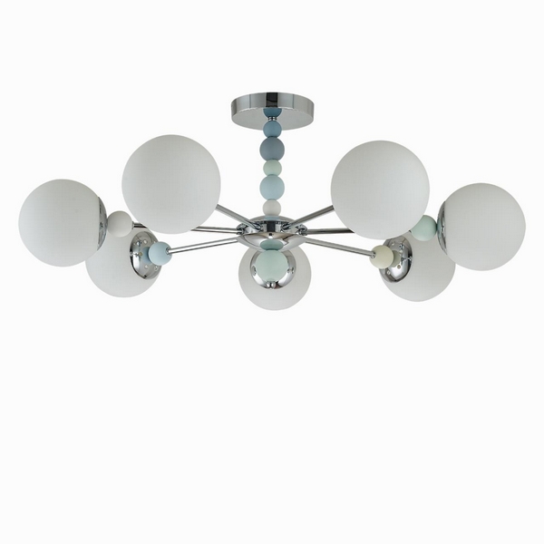 Потолочная люстра на штанге Lumion Sunday 6525/7C хром E14 7*40W 220V, Белый, Sunday 6525/7C
Потолочная люстра на штанге Lumion Sunday 6525/7C хром E14 7*40W 220V, Белый, Sunday 6525/7C
