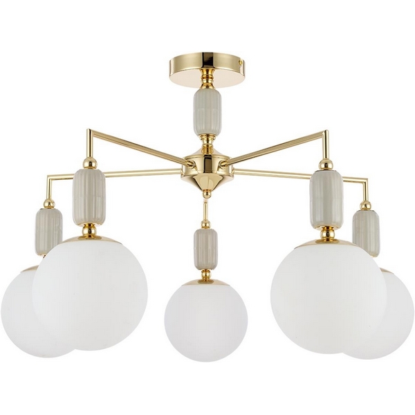 Потолочная люстра на штанге Lumion Vivien 6580/5C французское золото, серый/белый металл, керамика/стекло E14 5*40W 220V, Vivien 6580/5C
Потолочная люстра на штанге Lumion Vivien 6580/5C французское золото, серый/белый металл, керамика/стекло E14 5*40W 220V, Vivien 6580/5C