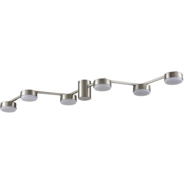 Потолочная люстра Lumion Sanata 8116/6C никель, металл LED GX53 6*7W 220V, Sanata 8116/6C
Потолочная люстра Lumion Sanata 8116/6C никель, металл LED GX53 6*7W 220V, Sanata 8116/6C