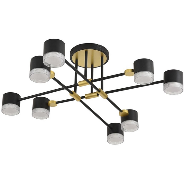 Потолочная люстра на штанге Lumion Leniana 8307/8C золотой/черный, металл GX53 LED 8*7W 220V, Leniana 8307/8C
Потолочная люстра на штанге Lumion Leniana 8307/8C золотой/черный, металл GX53 LED 8*7W 220V, Leniana 8307/8C