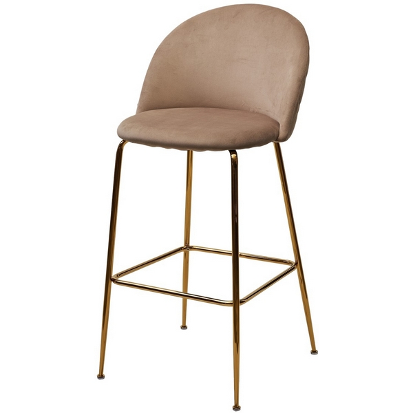 Барный стул GLADE BLUVEL-40 бежевый, велюр / золотой каркас M-City 629M04980, 629M04980
Барный стул GLADE BLUVEL-40 бежевый, велюр / золотой каркас M-City 629M04980, 629M04980