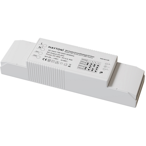 Источник питания CCT(DT8) 22-28W Maytoni Dali PSL-DL40-3CCT-550-700mA, Источники питания Dali PSL-DL40-3CCT-550-700mA
Источник питания CCT(DT8) 22-28W Maytoni Dali PSL-DL40-3CCT-550-700mA, Источники питания Dali PSL-DL40-3CCT-550-700mA