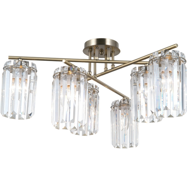 Потолочная люстра хрустальная на штанге Moderli Everly V10751-6C, Прозрачный;золото, Everly V10751-6C
Потолочная люстра хрустальная на штанге Moderli Everly V10751-6C, Прозрачный;золото, Everly V10751-6C