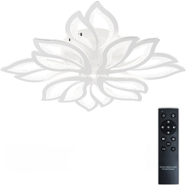 Потолочная люстра светодиодная с пультом ДУ 176W, белый, LED Natali Kovaltseva Fortuna LED LAMPS 81109/7C, Fortuna LED LAMPS 81109/7C
Потолочная люстра светодиодная с пультом ДУ 176W, белый, LED Natali Kovaltseva Fortuna LED LAMPS 81109/7C, Fortuna LED LAMPS 81109/7C