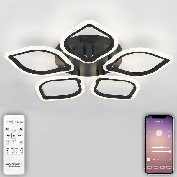 Потолочная люстра Natali Kovaltseva Real LED LAMPS 81200 BLACK, Черный, Real LED LAMPS 81200 BLACK
Потолочная люстра Natali Kovaltseva Real LED LAMPS 81200 BLACK, Черный, Real LED LAMPS 81200 BLACK
