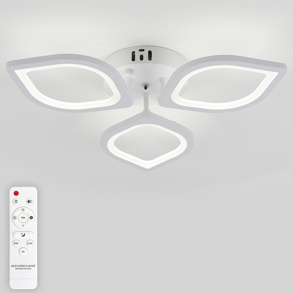 Потолочная люстра Natali Kovaltseva Simply LED LAMPS 81404 с пультом ДУ 60W, белый, LED, Simply LED LAMPS 81404
Потолочная люстра Natali Kovaltseva Simply LED LAMPS 81404 с пультом ДУ 60W, белый, LED, Simply LED LAMPS 81404