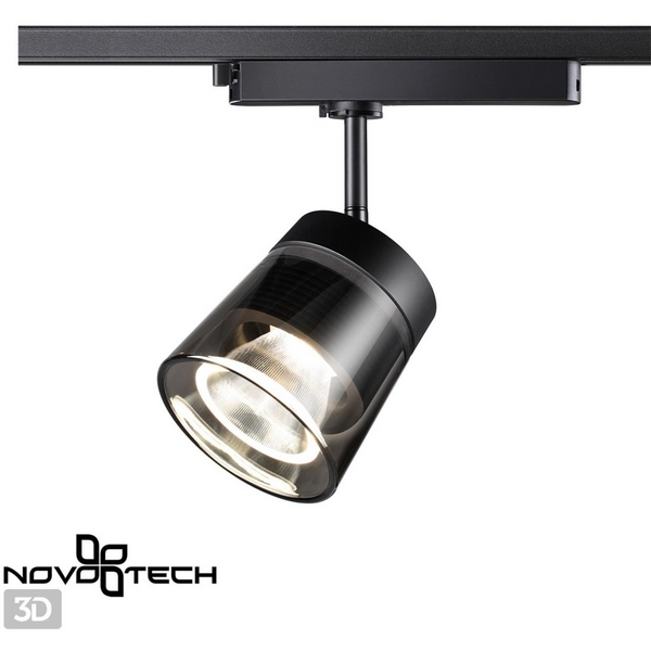 Светильник трековый однофазный трехжильный IP20 4000K 20W 175-245V ARTIK NT21 088 корпус черный/плафон дымчатый Novotech PORT 358649, PORT 358649
Светильник трековый однофазный трехжильный IP20 4000K 20W 175-245V ARTIK NT21 088 корпус черный/плафон дымчатый Novotech PORT 358649, PORT 358649