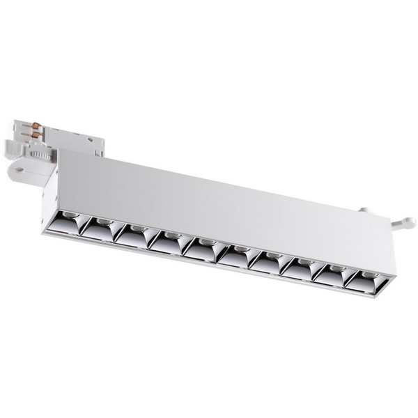 Трековый светильник трехфазный 220V светодиодный Novotech Iter 358844, Белый, Iter 358844
Трековый светильник трехфазный 220V светодиодный Novotech Iter 358844, Белый, Iter 358844