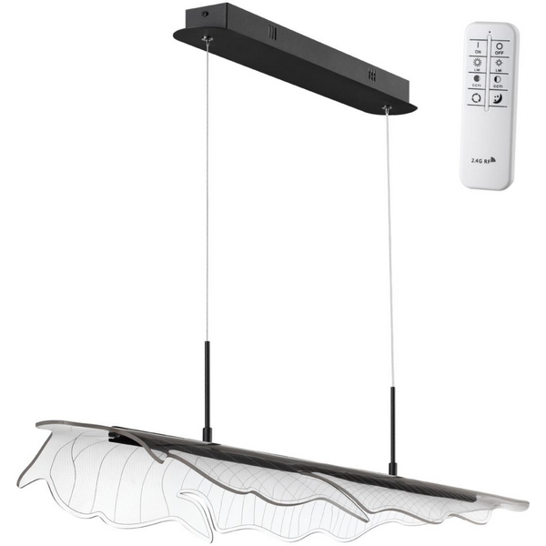Подвесной светильник Novotech Foglio 359323 черный диммируемый, с ПДУ IP20 LED 36W 220V, Прозрачный, FOGLIO 359323
Подвесной светильник Novotech Foglio 359323 черный диммируемый, с ПДУ IP20 LED 36W 220V, Прозрачный, FOGLIO 359323