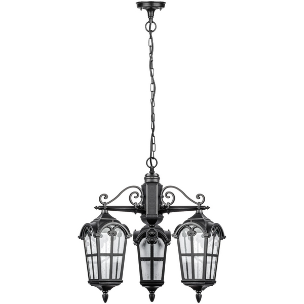 Уличный светильник подвесной Oasis Light PORTO 86170/3 02 Bl, Черный, Porto 86170/3 02 Bl
Уличный светильник подвесной Oasis Light PORTO 86170/3 02 Bl, Черный, Porto 86170/3 02 Bl