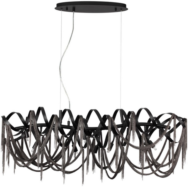 Подвесная люстра Odeon Light Chainy 5067/10 395 черный/металл/металл G9 10*40W, Chainy 5067/10
Подвесная люстра Odeon Light Chainy 5067/10 395 черный/металл/металл G9 10*40W, Chainy 5067/10