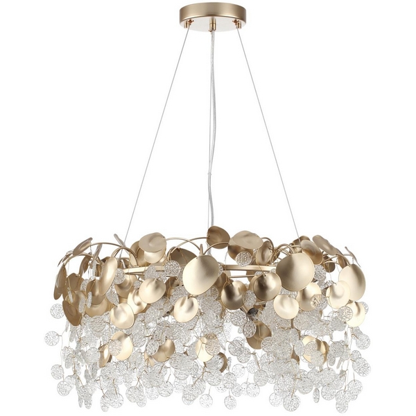 Подвесная люстра Odeon Light Coins 5104/8 золотистый/прозрачный металл/стекло E14 8*40W 220В, Золото, Coins 5104/8
Подвесная люстра Odeon Light Coins 5104/8 золотистый/прозрачный металл/стекло E14 8*40W 220В, Золото, Coins 5104/8