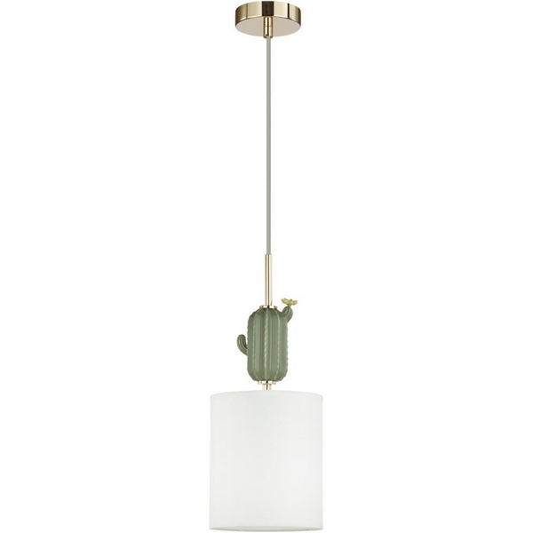 Подвесной светильник Odeon Light Cactus 5425/1 золотой/зеленый/белый/металл/керамика/ткань E14 1*40W, Cactus 5425/1
Подвесной светильник Odeon Light Cactus 5425/1 золотой/зеленый/белый/металл/керамика/ткань E14 1*40W, Cactus 5425/1