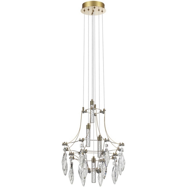 Подвесной светильник Odeon Light Flamenco 7000/35L металл/хрусталь/нерж сталь IP20 LED 35W 4000K 220V, Прозрачный, Flamenco 7000/35L
Подвесной светильник Odeon Light Flamenco 7000/35L металл/хрусталь/нерж сталь IP20 LED 35W 4000K 220V, Прозрачный, Flamenco 7000/35L