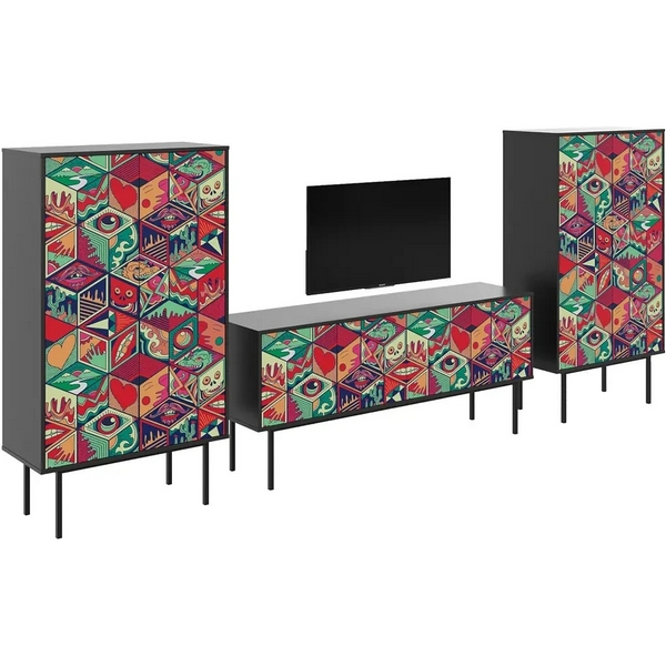 Композиция Boho Color 5 ОГОГО (арт.599596), (ЛДСП/Черный) ОГОГО Обстановочка!, Boho Color 599596
Композиция Boho Color 5 ОГОГО (арт.599596), (ЛДСП/Черный) ОГОГО Обстановочка!, Boho Color 599596