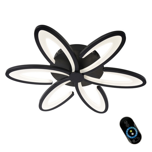Светодиодная потолочная люстра с пультом Omnilux Florinas OML-49317-60, Черный, Florinas OML-49317-60
Светодиодная потолочная люстра с пультом Omnilux Florinas OML-49317-60, Черный, Florinas OML-49317-60