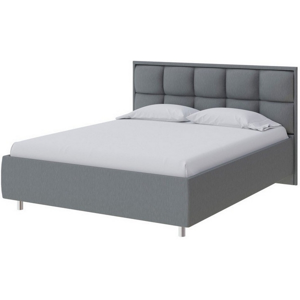 PROxSON Кровать Chessy без основания (Ткань: Рогожка Savana Grey (серый)) 140x200, Chessy 1908556
PROxSON Кровать Chessy без основания (Ткань: Рогожка Savana Grey (серый)) 140x200, Chessy 1908556