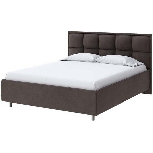 PROxSON Кровать Chessy без основания (Ткань: Велюр Monopoly Горячий шоколад (237)) 200x200, Коричневый, Chessy 1928143
PROxSON Кровать Chessy без основания (Ткань: Велюр Monopoly Горячий шоколад (237)) 200x200, Коричневый, Chessy 1928143