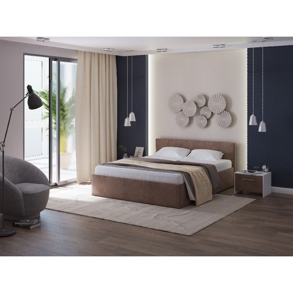 PROxSON Кровать Domo Plus (Ткань: Велюр Monopoly Горячий шоколад (237)) 90x200, Коричневый, Domo Plus 1937945
PROxSON Кровать Domo Plus (Ткань: Велюр Monopoly Горячий шоколад (237)) 90x200, Коричневый, Domo Plus 1937945