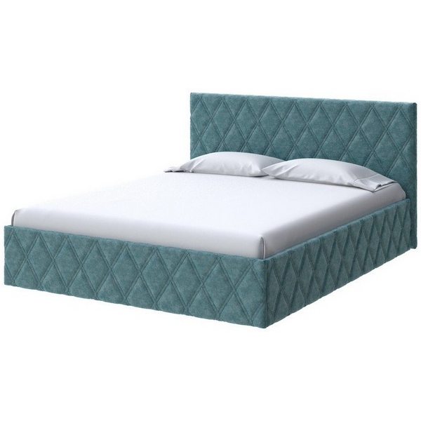 PROxSON Кровать Fresco (Ткань: Велюр Gratta 5 Морская лагуна) 200x190, Синий, Fresco 2014716 
PROxSON Кровать Fresco (Ткань: Велюр Gratta 5 Морская лагуна) 200x190, Синий, Fresco 2014716