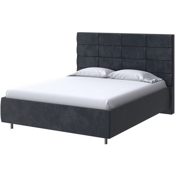 PROxSON Кровать Shapy без основания (Ткань: Велюр Casa Графитовый) 80x200, Черный, Shapy 2018774
PROxSON Кровать Shapy без основания (Ткань: Велюр Casa Графитовый) 80x200, Черный, Shapy 2018774