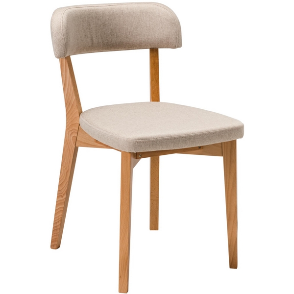 Стул R-Home Франк Крем/Натур.бук, Франк 400010973h 
Стул R-Home Франк Крем/Натур.бук, Франк 400010973h