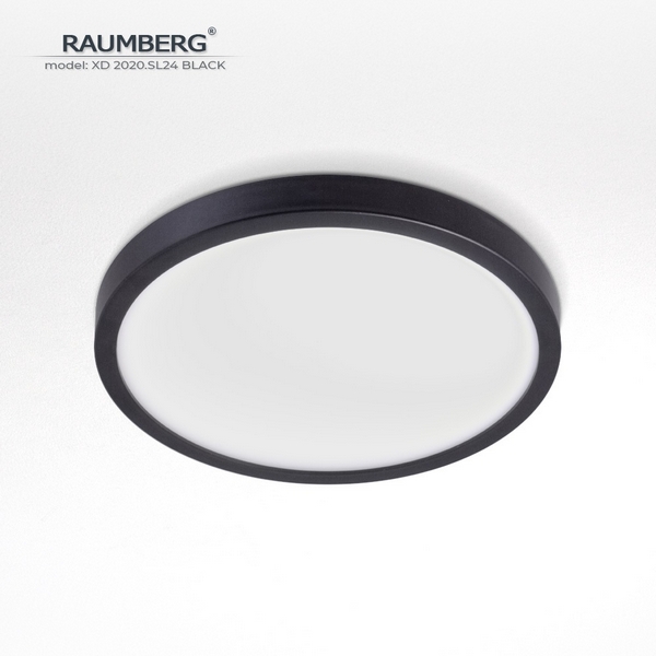 Потолочный светильник светодиодный Raumberg XD2020.SL24 Black, Черный, XD2020.SL24Bk
Потолочный светильник светодиодный Raumberg XD2020.SL24 Black, Черный, XD2020.SL24Bk