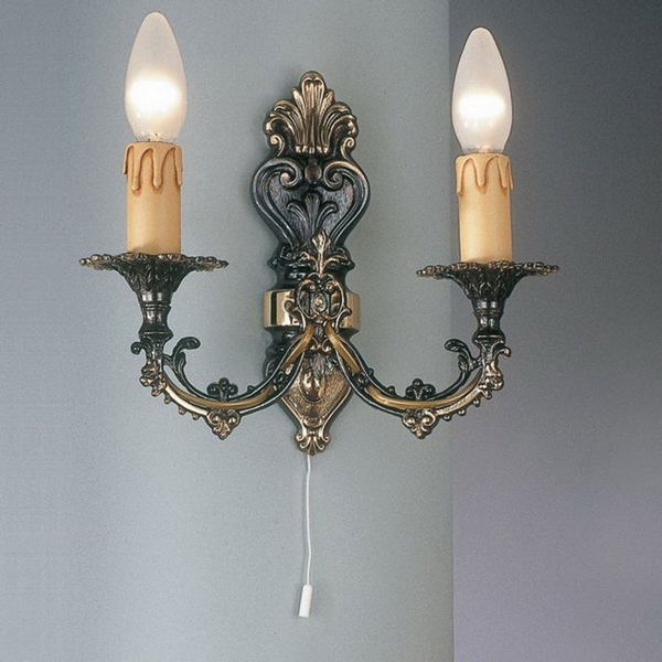 Изображение товара Бра с выключателем A.628/2 Reccagni Angelo 628 A 628/2 подсвечник