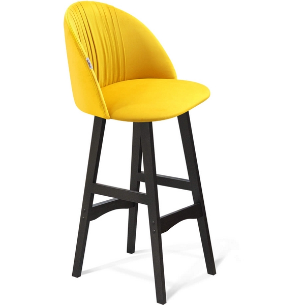 Стул барный имперский жёлтый/венге Sheffilton SHT-ST35-1/S65 2847705601, Желтый, SHT-ST35-1/S65 2847705601 
Стул барный имперский жёлтый/венге Sheffilton SHT-ST35-1/S65 2847705601, Желтый, SHT-ST35-1/S65 2847705601