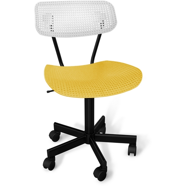 Стул подъемно-поворотный белый/желтый/черный муар Sheffilton SHT-ST85/S121М 5789354405, SHT-ST85/S121М 5789354405 
Стул подъемно-поворотный белый/желтый/черный муар Sheffilton SHT-ST85/S121М 5789354405, SHT-ST85/S121М 5789354405