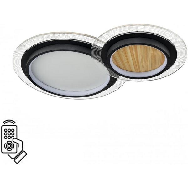 Потолочный светильник Sonex Sunny 7733/80L металл/акрил/белый/под дерево/прозрачный/черный LED 80Вт 3000-6000К 600x380 пульт ДУ, Древесный, Sunny 7733/80L
Потолочный светильник Sonex Sunny 7733/80L металл/акрил/белый/под дерево/прозрачный/черный LED 80Вт 3000-6000К 600x380 пульт ДУ, Древесный, Sunny 7733/80L