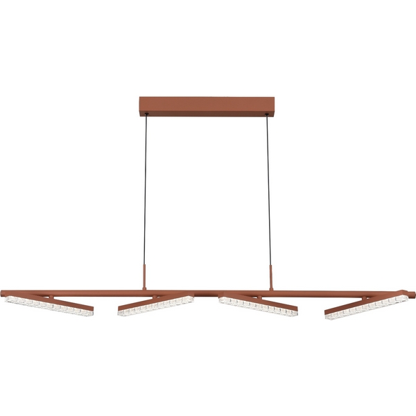 Подвесной светильник ST Luce SL1018 SL1018.603.04 терракотовый/прозрачный LED 4*32W 4000K, SL1018 SL1018.603.04
Подвесной светильник ST Luce SL1018 SL1018.603.04 терракотовый/прозрачный LED 4*32W 4000K, SL1018 SL1018.603.04