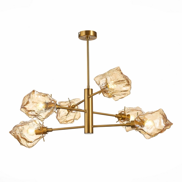 Потолочная люстра ST Luce Portici SL1175.302.06, Янтарный, Portici SL1175.302.06
Потолочная люстра ST Luce Portici SL1175.302.06, Янтарный, Portici SL1175.302.06