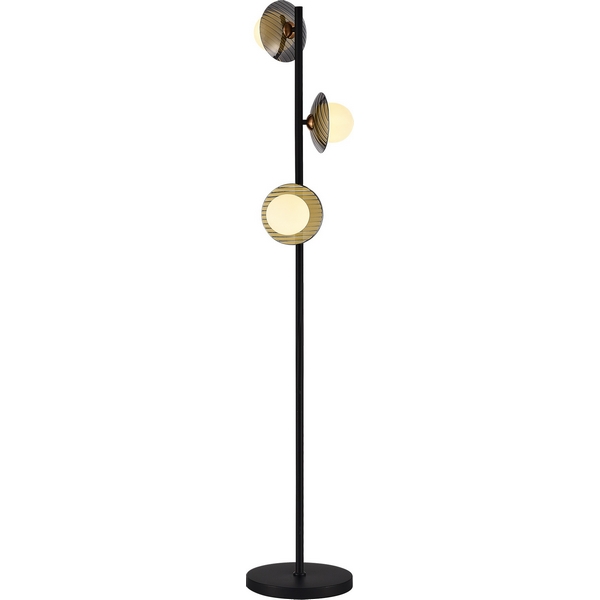 Торшер ST Luce Noon SL1521.405.03 Черный/Дымчатый, Белый G9 3*5W 4000K, Noon SL1521.405.03
Торшер ST Luce Noon SL1521.405.03 Черный/Дымчатый, Белый G9 3*5W 4000K, Noon SL1521.405.03