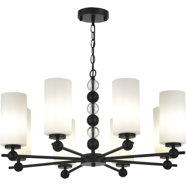 Подвесная люстра ST Luce SL2003 SL2003.403.08 черный/белый E27 8*40W, SL2003 SL2003.403.08
Подвесная люстра ST Luce SL2003 SL2003.403.08 черный/белый E27 8*40W, SL2003 SL2003.403.08